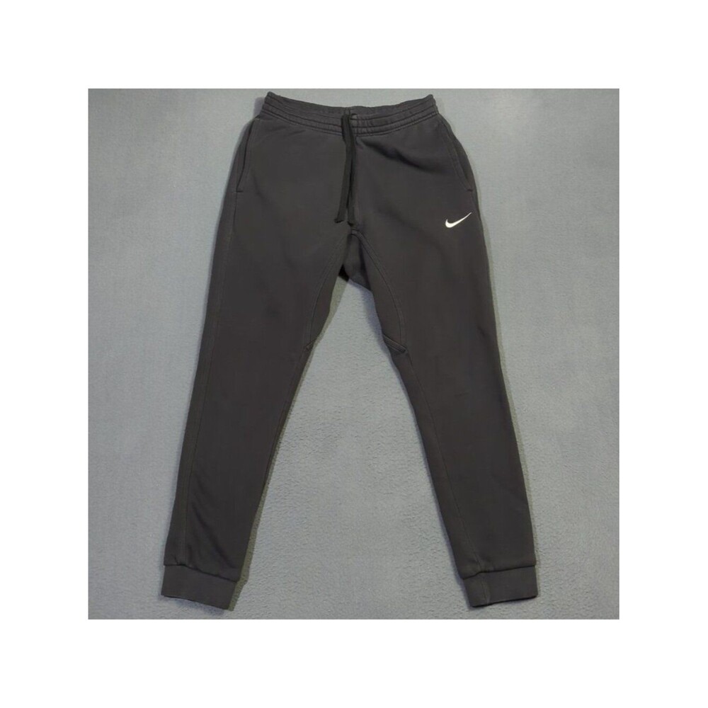 Nike Pants Men's M Black Club Fleece Tapered Jogger Athletic Athleisure Gym